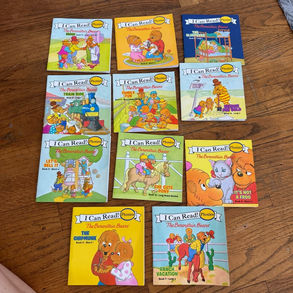 The Berenstain Bears Book Paper Back Bundle of 11